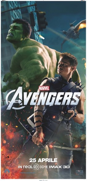 5 character banner italiani per The Avengers
