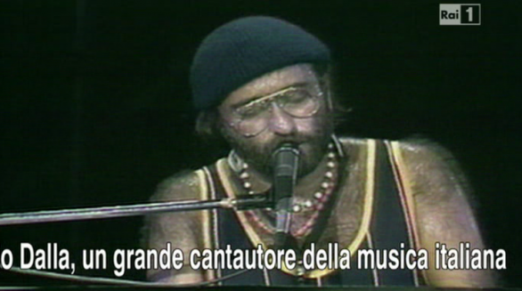 La vita in diretta ricorda Lucio Dalla