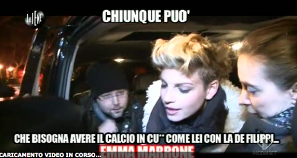 Chiunque può: Emma basita per la battuta su Maria