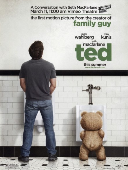 TED – primo poster per il film di Seth MacFarlane con Mark Wahlberg