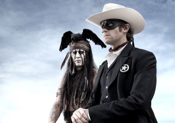 The Lone Ranger – prima foto di Johnny Depp and Armie Hammer sul set