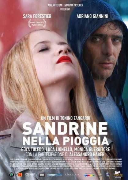 Sandrine nella pioggia: locandina e foto del film di Tonino Zangardi