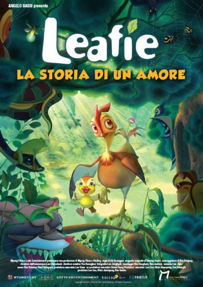 Leafie – la storia di un amore: locandina e trailer italiano