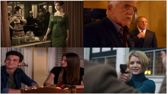 Ascolti Tv Usa 25-30 marzo: record per Mad Men 5, male il finale di Luck ed Alcatraz, bene La vita segreta di una teenager americana