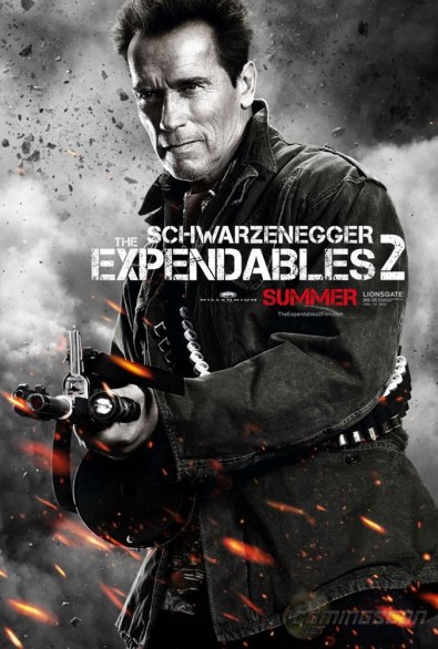 The Expendables 2 – 12 character poster