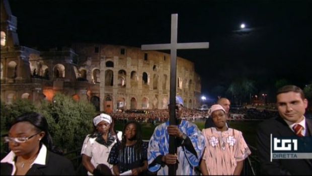 Ascolti Tv 06 aprile 2012: Via Crucis (4,1 mln, 16,9%), Area Paradiso (3,5 mln, 16,1%), Fast & Furious (2,3 mln, 10,3%)