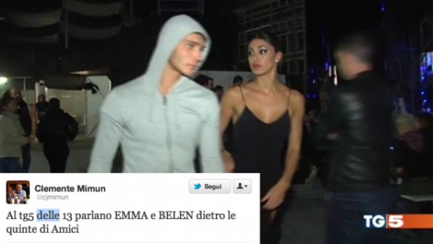 Emma e Belen al Tg5 – “Con Corona è finita”