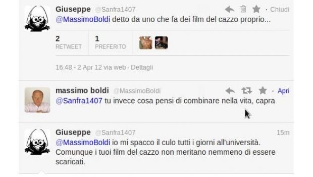 #BoldiCapra: il mondo di Twitter risponde in massa alle offese di Massimo Boldi ad uno studente universitario