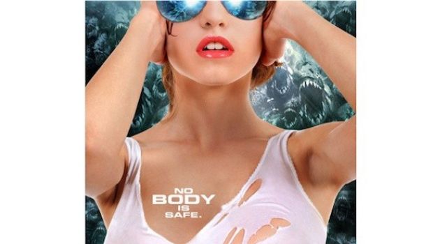 Piranha 3DD: arriva la locandina maggiorata
