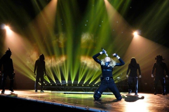 Madonna Le foto delle prove del tour