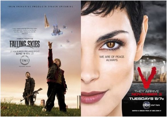 Alieni in tv: dal 7 maggio su Cielo Falling Skies, dal 25 su Italia 1 V (e dal 22 i Visitors originali su Italia 2)