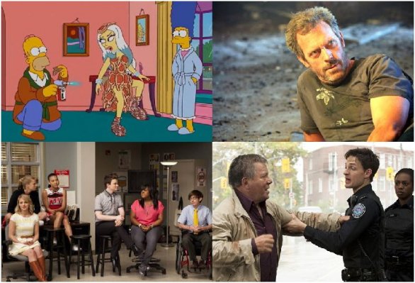 Ascolti Tv Usa 20-25 maggio: il finale de I Simpson, di Dr. House, di Glee ed il debutto di Rookie Blue