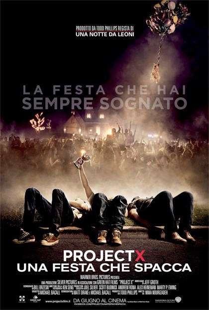 Project X: locandina e clip in italiano
