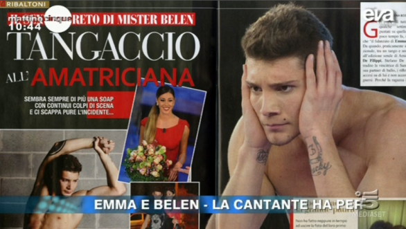 La Beleneide a Mattino Cinque