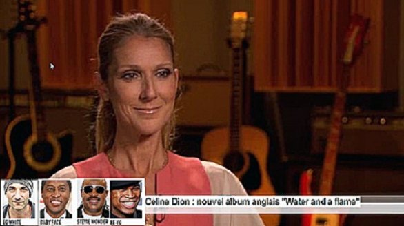 Celine Dion Water and a flame è il nuovo album