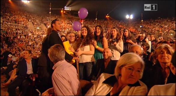 Justin Bieber all’Arena di Verona 2012, su Raiuno
