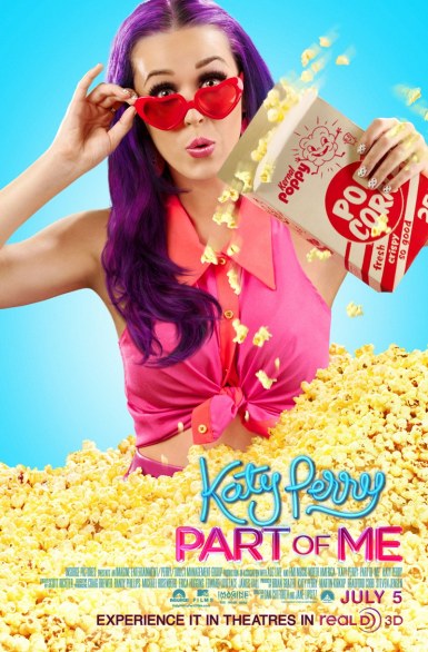 Katy Perry: Part of Me – nuovo poster, 3 clip inedite e cancellazione dalle sale italiane