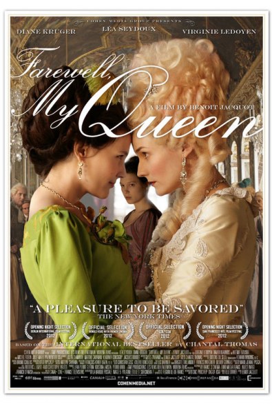 Les adieux à la reine – Addio mia regina: poster e trailer