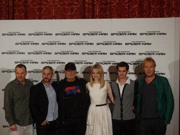 The Amazing Spider-Man: conferenza e foto del cast a Roma