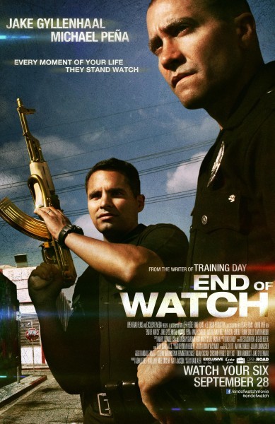 End of Watch: locandina ufficiale e prima clip per il ritorno in sala di Jake Gyllenhaal