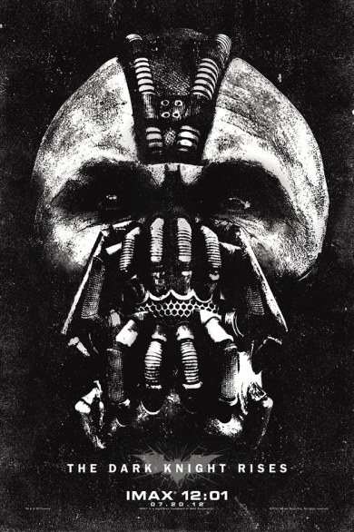 Il Cavaliere Oscuro – Il Ritorno prima clip e IMAX poster di Bane