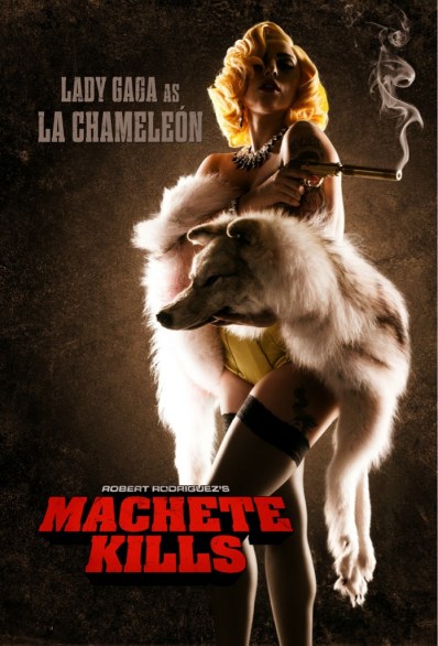 Machete Kills: anche Lady Gaga nel cast, nuovo poster per lei