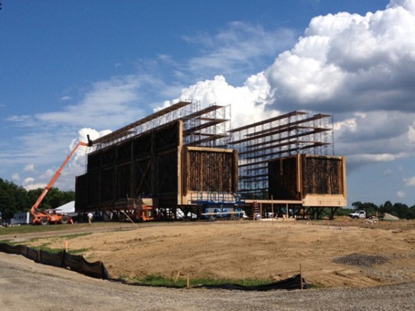 Noah: Darren Aronofsky pubblica foto del set dell’Arca di Noè in preparazione