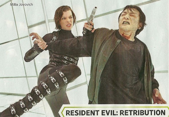Resident Evil Retribution – nuova foto di Milla Jovovic-Alice nel paese degli zombi
