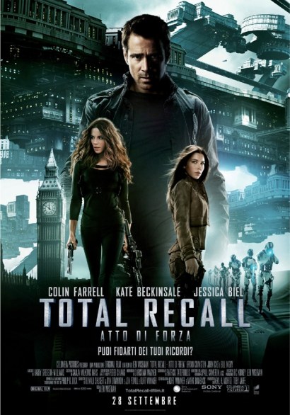 Total Recall – Atto di Forza locandina italiana