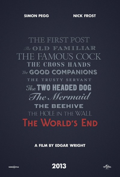 Comic-Con 2012: prima locandina per The World’s End