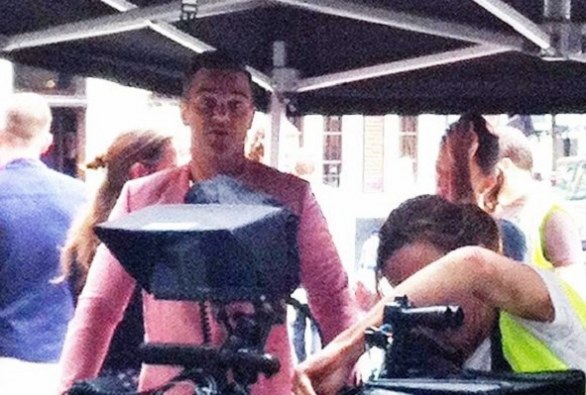 Robbie Williams foto dal set del nuovo video