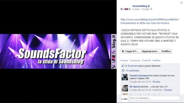 Francesco Scio vince SoundsFactor