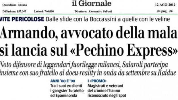 Pechino Express: Armando e Alarico Salaroli, i fratelli