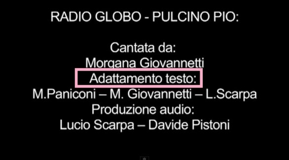 Pulcino Pio Foto Video