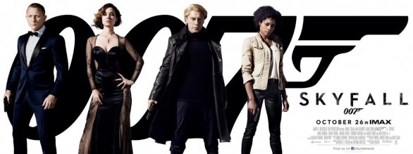 007 Skyfall – un manifesto e 4 character poster