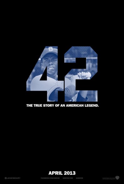 42: la locandina del biopic di Jackie Robinson