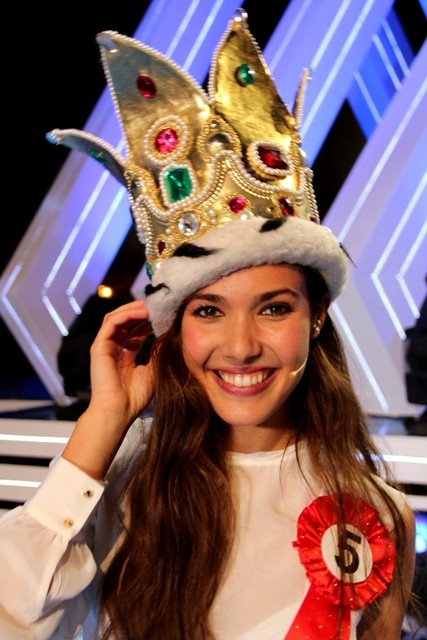 Veline 2012 – Ana Maria Moya Calzado vince la puntata del 31 luglio