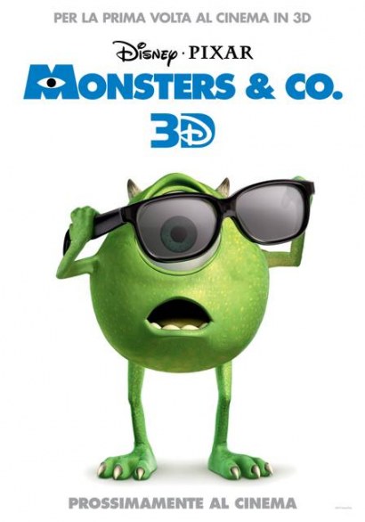 Monster & Co 3D: trailer e locandina italiana per il ritorno di Sulley e Mike