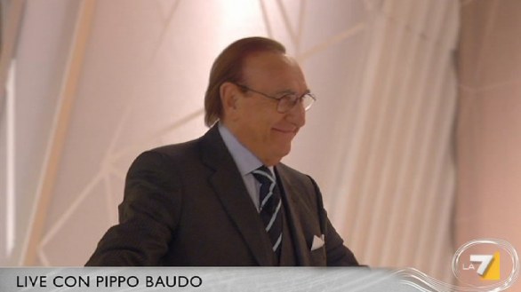 Pippo Baudo ospite a Cristina Parodi Live