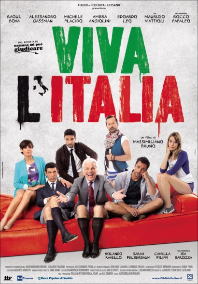 Viva l’Italia – poster e immagini ufficiali della commedia di Massimiliano Bruno