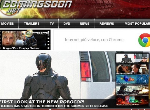 Robocop: le prime foto dal set svelano il look del cyborg