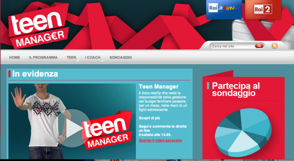 Teen Manager, la prima puntata con Giovanna