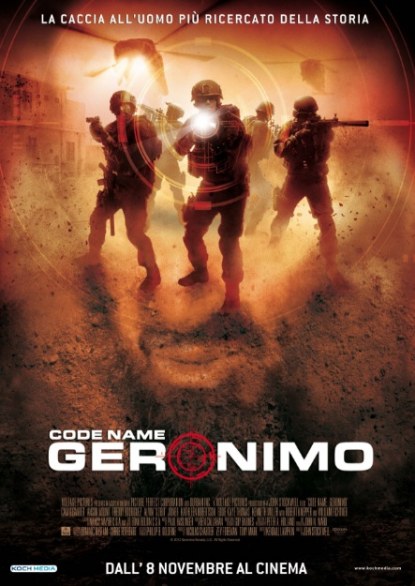 Code Name Geronimo nuovo poster italiano