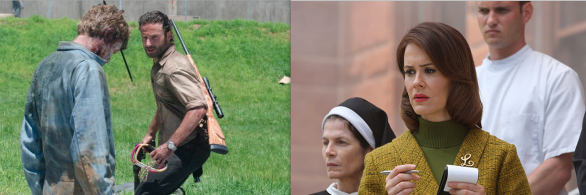 Ascolti Tv Usa 14-19 ottobre: record per The Walking Dead 3, bene America Horror Story Asylum