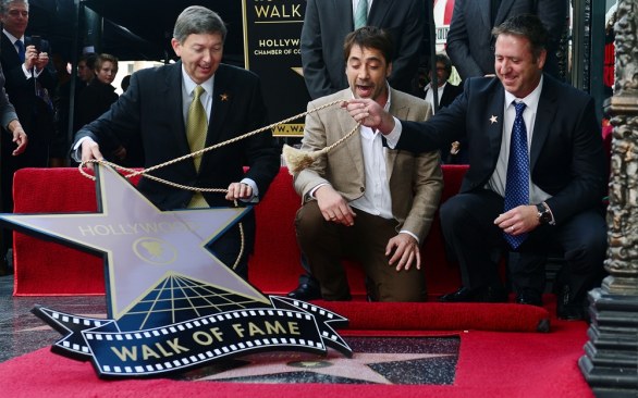Una stella per Javier Bardem sulla Hollywood Walk of Fame