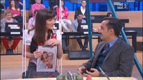 Nicola Savino e Nicole Minetti a Quelli che del 18 novembre 2012