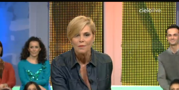 Mara Venier a Cielo che gol!