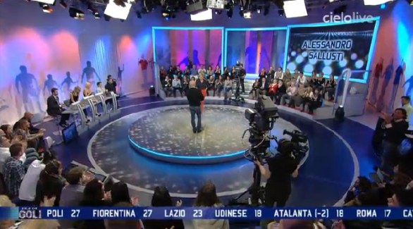 Alessandro Sallusti a Cielo  Che Gol