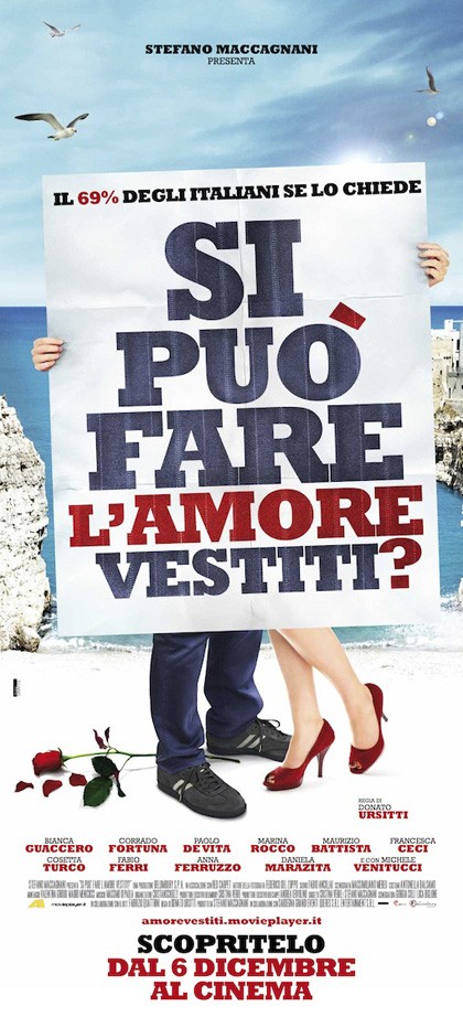Si può fare l’amore vestiti? – ecco trailer, poster e note del produttore per il film con Bianca Guaccero