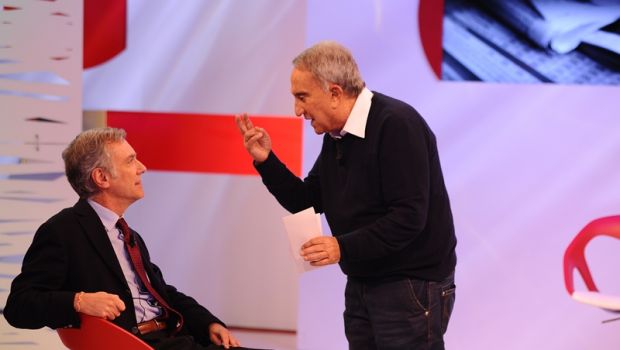 Emilio Fede torna in tv su Vero: ed è subito lite